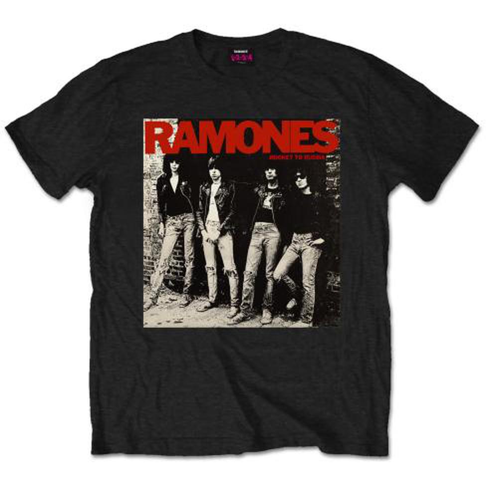 Ramones - Rocket To Russia Heren Tshirt - Zwart